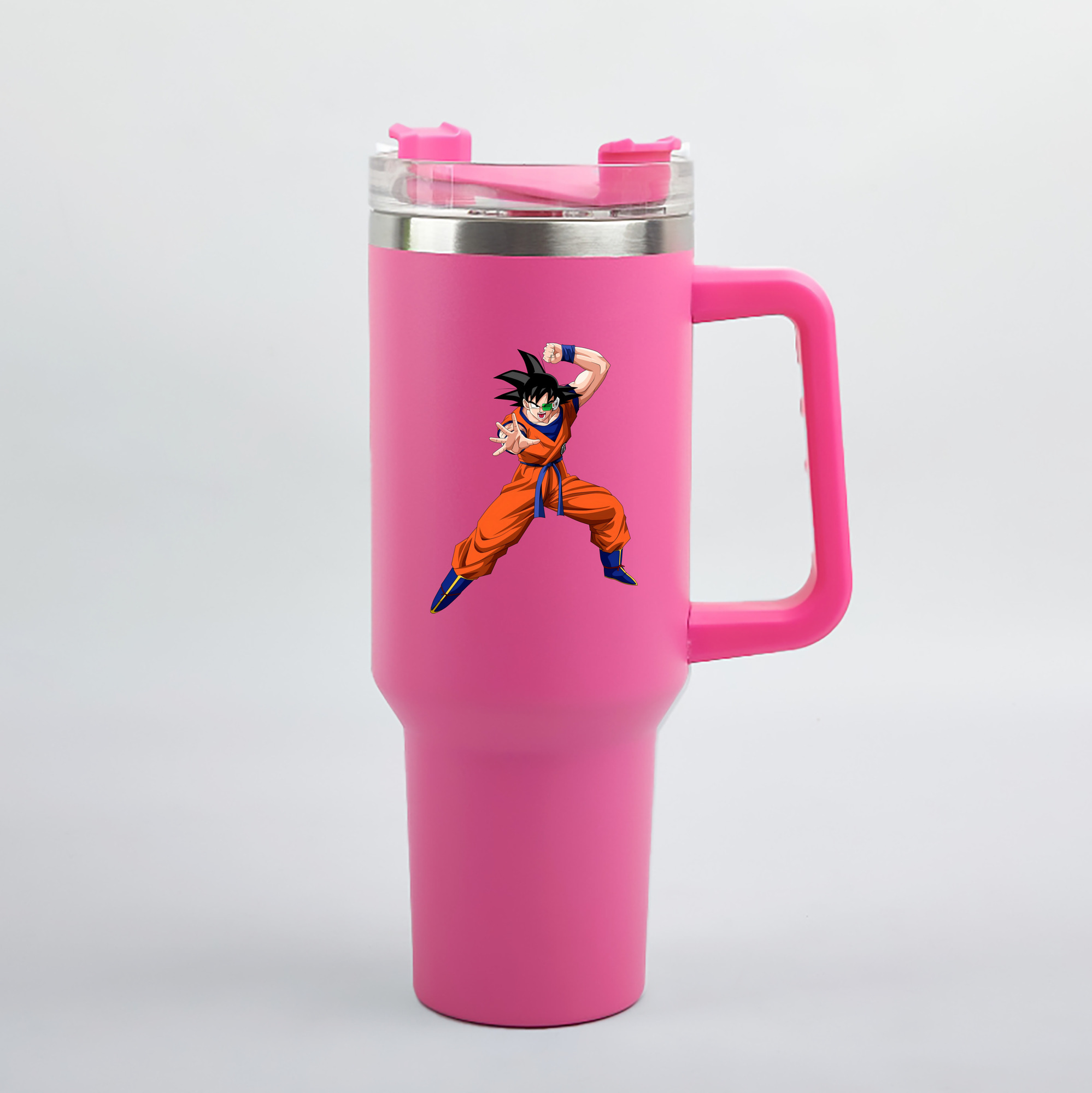 （画像用） ドラゴンボール 孫悟空（そん ごくう）Son Goku カカロット DRAGON BALL Kakarotto 1200mL車用タンブラー（カラープリント）